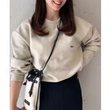 【THE FOX】キツネワッペントレーナー basic Crew sweat | SETUP7【WOMEN】 | 詳細画像11 