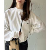 【THE FOX】キツネワッペントレーナー basic Crew sweat | SETUP7【WOMEN】 | 詳細画像2 