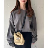 【THE FOX】キツネワッペントレーナー basic Crew sweat | SETUP7【WOMEN】 | 詳細画像4 