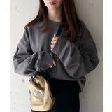 【THE FOX】キツネワッペントレーナー basic Crew sweat | SETUP7【WOMEN】 | 詳細画像5 