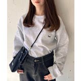 【THE FOX】キツネワッペントレーナー basic Crew sweat | SETUP7【WOMEN】 | 詳細画像9 