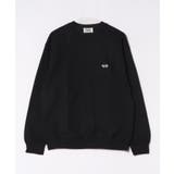 ブラック | 【THE FOX】キツネワッペントレーナー basic Crew sweat | SETUP7【WOMEN】