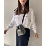 【THE FOX】 basic Crew ls tee キツネワッペンTシャツ | SETUP7【WOMEN】 | 詳細画像3 