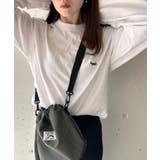 【THE FOX】 basic Crew ls tee キツネワッペンTシャツ | SETUP7【WOMEN】 | 詳細画像7 