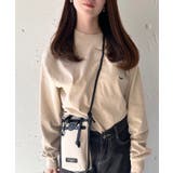 【THE FOX】 basic Crew ls tee キツネワッペンTシャツ | SETUP7【WOMEN】 | 詳細画像9 