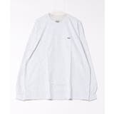 グレー | 【THE FOX】 basic Crew ls tee キツネワッペンTシャツ | SETUP7【WOMEN】