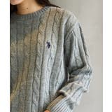 【U.S. POLO ASSN.】ロイヤルバルキーケーブルニット | SETUP7【WOMEN】 | 詳細画像34