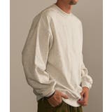 ライトグレー | 【MAISON CLUB】12OZ 裏毛 CREWNECK SWEATER | SETUP7【MEN】