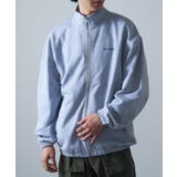 グレー | 【MAISON CLUB】ワンポイント刺繍フルジップスウェット LESS | SETUP7【MEN】