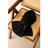 ブラック | 【POLO RALPHLAUREN】ポロ マフラー | SETUP7【WOMEN】