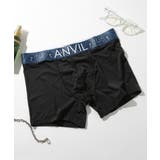 ネイビー | 【ANVIL】 ナイロンペイズリーベルトボクサーパンツ ANV0607 | SETUP7【MEN】