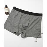 ダークグレー | 【SETUP7】プレミアムストレッチボクサーパンツ 裏地メッシュ付き ストレスフ… | SETUP7【MEN】