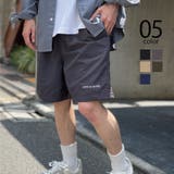 ワンポイント刺繍ナイロンハーフパンツ LESS IS | SETUP7【MEN】 | 詳細画像1