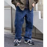 ネイビー | Recycled Denim DOUBLE | SETUP7【MEN】