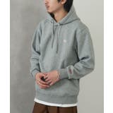 【BALL】T/C裏起毛 ワッペン付きプルパーカー 64536 | SETUP7【MEN】 | 詳細画像11