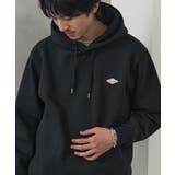 ブラック | 【BALL】T/C裏起毛 ワッペン付きプルパーカー 64536 | SETUP7【MEN】