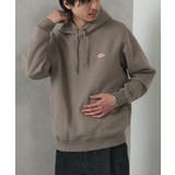 モカ | 【BALL】T/C裏起毛 ワッペン付きプルパーカー 64536 | SETUP7【MEN】