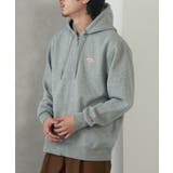 【BALL】T/C裏起毛 ワッペン付きフルジップパーカー 64538 | SETUP7【MEN】 | 詳細画像13