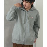 【BALL】T/C裏起毛 ワッペン付きフルジップパーカー 64538 | SETUP7【MEN】 | 詳細画像14
