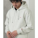 オートミール | 【BALL】T/C裏起毛 ワッペン付きフルジップパーカー 64538 | SETUP7【MEN】