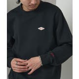 ブラック | 【BALL】T/C裏起毛 ワッペン付きトレーナー 64535 | SETUP7【MEN】