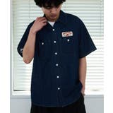 限定商品 インダストリアルワークシャンブレー ショートスリーブシャツ | SETUP7【MEN】 | 詳細画像2 