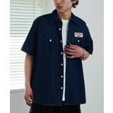 限定商品 インダストリアルワークシャンブレー ショートスリーブシャツ | SETUP7【MEN】 | 詳細画像4 