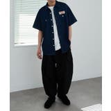限定商品 インダストリアルワークシャンブレー ショートスリーブシャツ | SETUP7【MEN】 | 詳細画像7 