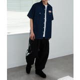 限定商品 インダストリアルワークシャンブレー ショートスリーブシャツ | SETUP7【MEN】 | 詳細画像8 