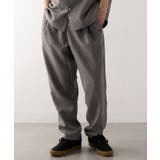 チャコールグレー | 【HAUS】ポリトロテーパードパンツ | SETUP7【MEN】