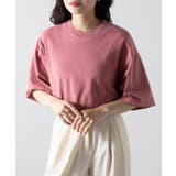 ピンク | 【LIFEMAX】6.5オンスピグメントダイ 半袖 Tシャツ MS1170 | SETUP7【WOMEN】