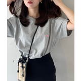 【BALL】別注 ワンポイントワッペンTシャツ | SETUP7【WOMEN】 | 詳細画像9 
