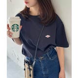 ネイビー | 【BALL】別注 ワンポイントワッペンTシャツ | SETUP7【WOMEN】