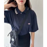 ネイビー | 【BALL】別注 ティップラインポロシャツ | SETUP7【WOMEN】