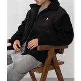 ワンポイントロゴ ポニー刺繍 ボアジャケット | SETUP7【MEN】 | 詳細画像12