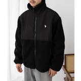 ワンポイントロゴ ポニー刺繍 ボアジャケット | SETUP7【MEN】 | 詳細画像16