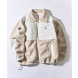 ワンポイントロゴ ポニー刺繍 ボアジャケット | SETUP7【MEN】 | 詳細画像2