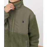 ワンポイントロゴ ポニー刺繍 ボアジャケット | SETUP7【MEN】 | 詳細画像21