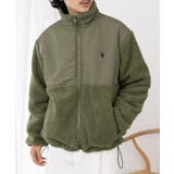 ワンポイントロゴ ポニー刺繍 ボアジャケット | SETUP7【MEN】 | 詳細画像26