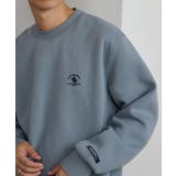 サックスブルー | 【SANTA BARBARA】T/C 両面起毛トレーナー | SETUP7【MEN】