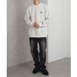 【SANTA BARBARA】T/C裏毛 ワッペントレーナー | SETUP7【MEN】 | 詳細画像24 