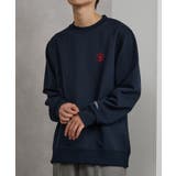 【SANTA BARBARA】T/C裏毛 ワッペントレーナー | SETUP7【MEN】 | 詳細画像3 