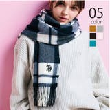【U.S. POLO ASSN.】カシミヤタッチ チェック | SETUP7【WOMEN】 | 詳細画像1 
