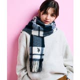 【U.S. POLO ASSN.】カシミヤタッチ チェック | SETUP7【WOMEN】 | 詳細画像2 