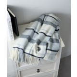 グレー | 【U.S. POLO ASSN.】カシミヤタッチ チェック | SETUP7【WOMEN】