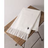 ホワイト | 【U.S. POLO ASSN.】カシミヤタッチ  無地 | SETUP7【WOMEN】