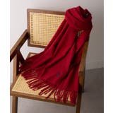 ワイン | 【U.S. POLO ASSN.】カシミヤタッチ  無地 | SETUP7【WOMEN】