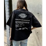 ブラック系1 | 【Dickies】バックプリントTシャツ 5222-TTMDK3 | SETUP7【WOMEN】