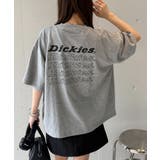 グレー | 【Dickies】バックプリントTシャツ 5222-TTMDK3 | SETUP7【WOMEN】