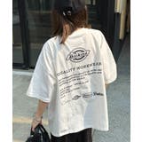 ホワイト系1 | 【Dickies】バックプリントTシャツ 5222-TTMDK3 | SETUP7【WOMEN】